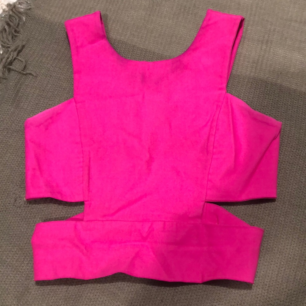 Windsor hot pink top